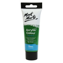 Mont Marte 75ml Studio Acrylic 26 Sap Green